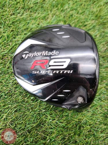 2007 TAYLORMADE R7 SUPERQUAD TP BLACK DRIVER 9.5* CLUBHEAD ONLY VERYGOOD