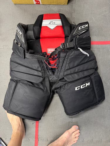 Used Large CCM  E2.5 Hockey Goalie Pants
