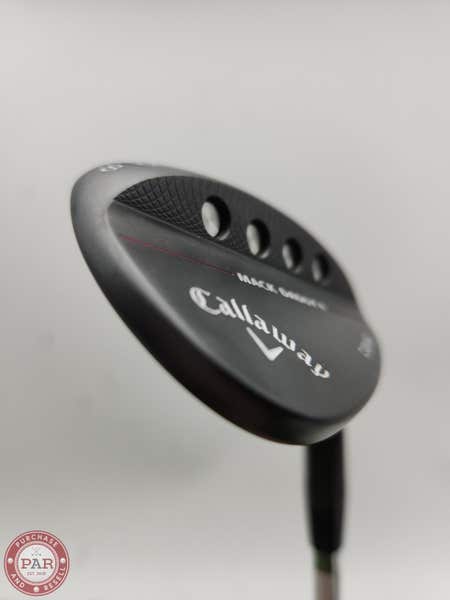 2018 CALLAWAY MACK DADDY 4 MATTE BLACK WEDGE 56*/8 STIFF DYNGOLD