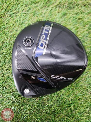 LEFTY 2026 COBRA OPTM X DRIVER 9* CLUBHEAD ONLY VERYGOOD