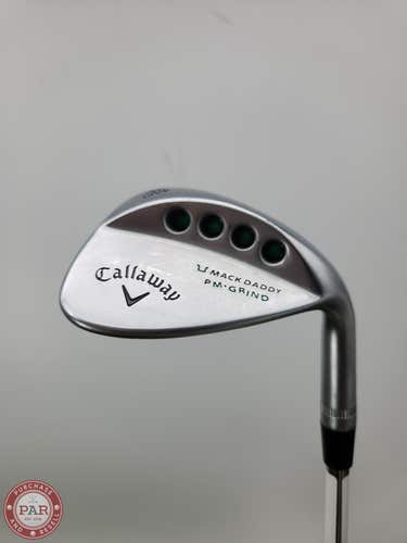 2015 CALLAWAY MACK DADDY PM GRIND WEDGE 56*/13 WEDGEFLEX KBS TOUR V 34.75" GOOD