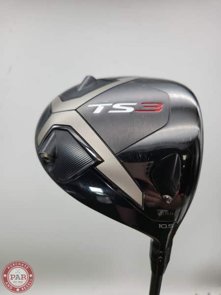 2019 TITLEIST TS3 DRIVER 10.5* XSTIFF PROJECTX HZRDUS SMOKE YELLOW