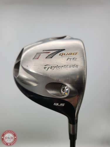 2004 TAYLORMADE R7 QUAD HT DRIVER 9.5* REG REAX SUPERFAST 50G FAIR