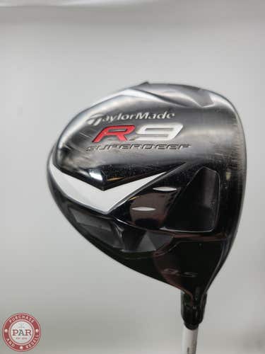 2010 TAYLORMADE R9 SUPERDEEP TP DRIVER 9.5* STIFF ALDILA RIP BBLB 70 GOOD