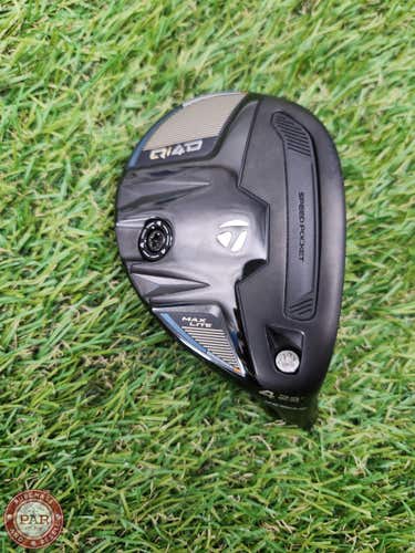 2026 TAYLORMADE QI4D MAX LITE 4 HYBRID 23* CLUBHEAD ONLY DEMO