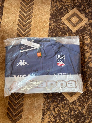 Blue Women’s Kappa Team USA issued ski jacket (New)