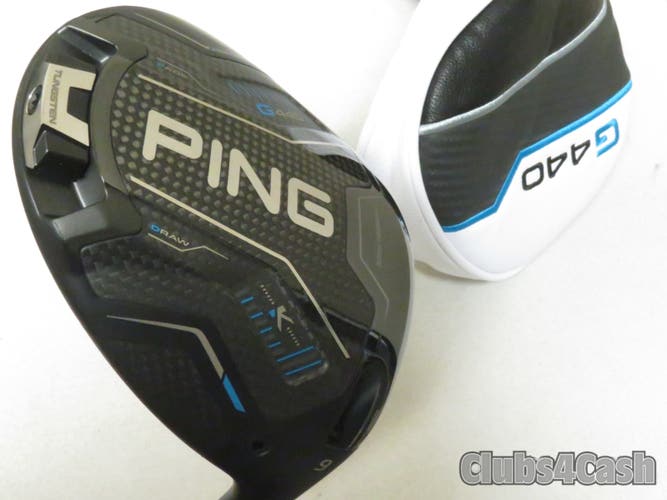 PING G440 K Driver 9 TOUR 2.0 Chrome 65 Regular Flex +Cover .. Shop Wear MINT