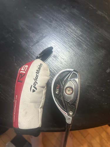 Men's 2015 TaylorMade R15 Right Handed Hybrid Stiff Flex Graphite Shaft