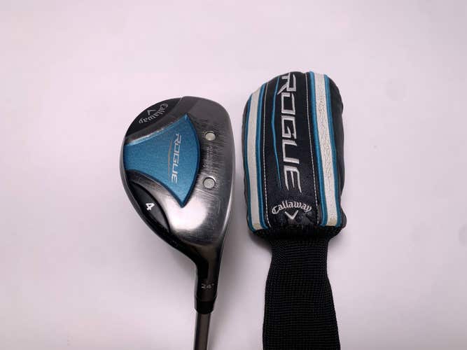 Callaway Rogue 4 Hybrid 24* Aldila Quaranta 40g Ladies Graphite Womens RH HC