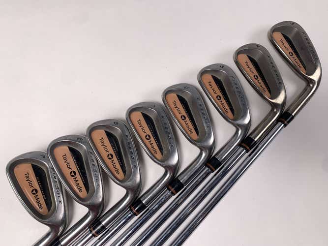 TaylorMade Firesole Iron Set 3-PW Rifle Precision R-80 80g Regular Steel Mens RH