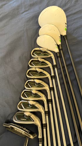 TaylorMade Rocketballz Iron Set with Driver, Fairway Wood, Hyrbid, and Putter