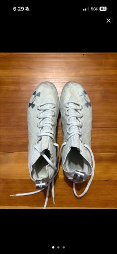 Men's Adult Size M 11.0 (W 12.0) Under Armour Cleats (Used)
