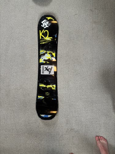 K2 Mini Turbo Snowboard All Mountain Soft Flex 110 cm (Used)