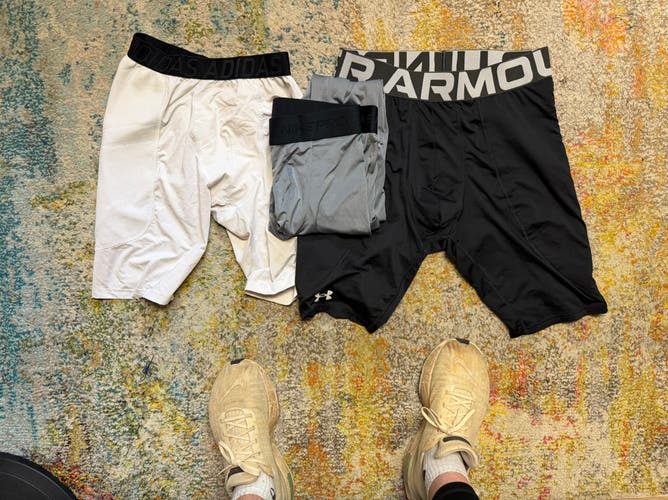 Black XL Men's Under Armour Compression (New)
