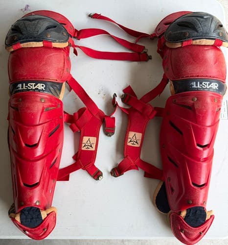 All Star System 7 Axis Catcher's Leg Guard (Used)