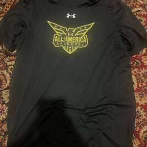 Under Armour All American Black Large Adult Unisex Under Armour Shirt (Used)