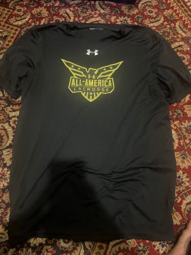 Under Armour All American Black Large Adult Unisex Under Armour Shirt (Used)