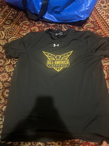 Under Armour All American Black Large Adult Unisex Under Armour Shirt (Used)