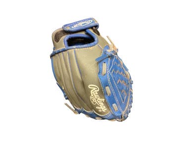Used Rawlings S10GRY BB/SB Glove LH Throw Royal Blue 10" 11846-S000104607