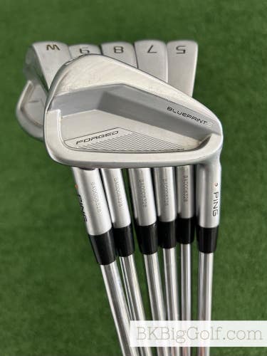 Ping Blueprint S Forged Iron Set 5-W / Dynamic Gold S400 Stiff