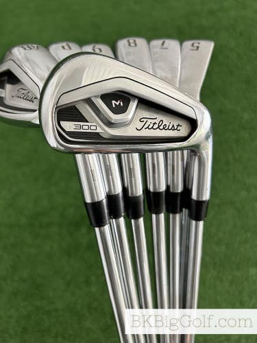 Titleist T300 21 Iron Set 5-48 / True Temper AMT Red Regular