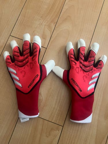 Adidas GK Predator GL PRO Glove Soccer Red Black Goalkeeper Gloves IW6276 Size 7