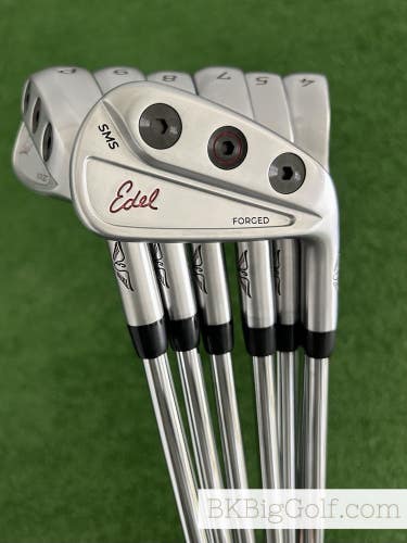 Edel SMS Forged Iron Set 4-P / KBS Tour 120 Stiff