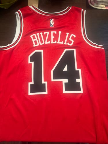 Red Medium Men's Nike Jersey (New) Matas Buzelis