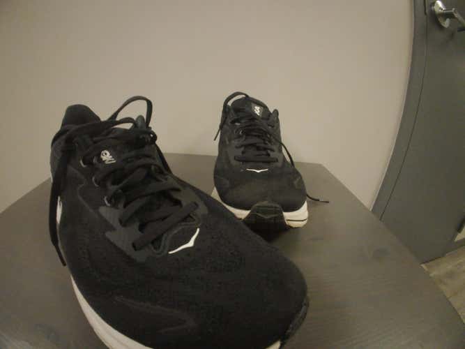 Black Men's Size M 8.5 (W 9.5) Adult Hoka Clifton 9 Shoes (Used)
