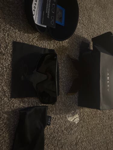 Oakley Sutro Baseball Sunglasses (Black) Unisex one size fits all