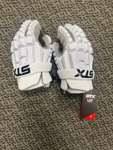 STX LZR Lacrosse Gloves (New) Medium
