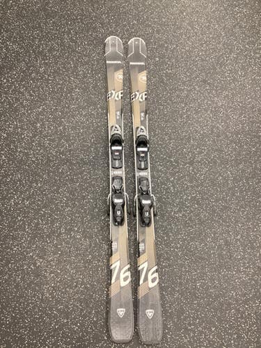 Used Rossignol EXP 76 Mens DH Ski/Binding Black 170 cm 11851-S000046799
