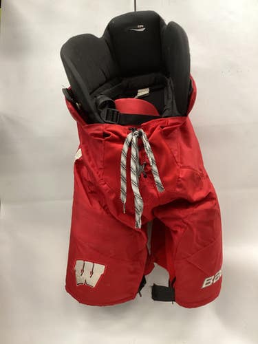 Used Bauer WISCONSIN TEAM PANT Senior Pant Red MD 11851-S000046770