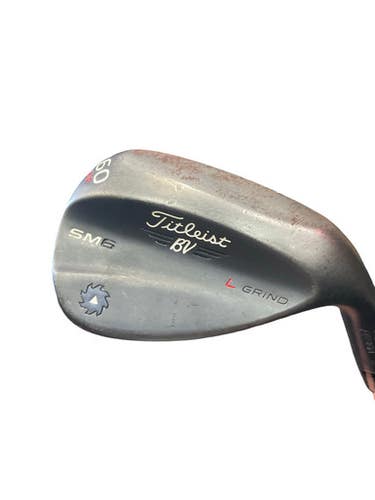 Used Titleist BV SM6 L GRIND Golf Wedge Mens RH 60 Degree 11859-S000030965