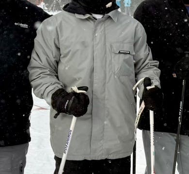 Gray Men's Large Burton Jacket (Used)