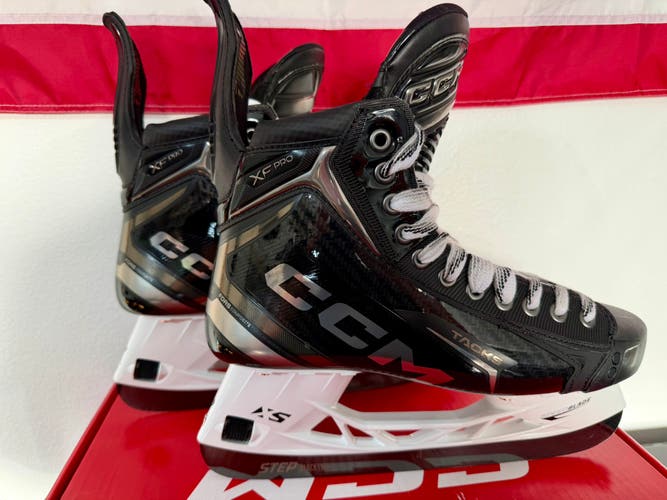 2024 CCM Tacks XF Pro Hockey Skates Regular Width 9.5 (New)