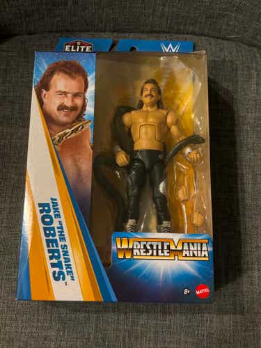 Jake The Snake Roberts WWE Elite Collection Wrestlemania Action Figure New