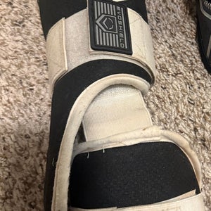Black Senior EvoShield Leg guard Shin Guards (Used)