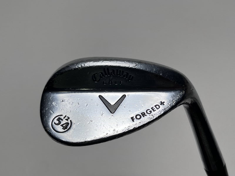 Callaway Forged + Chrome Wedge 54* 12 Bounce Wedge Steel Mens RH Midsize Grip