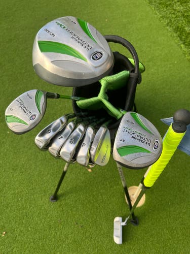 Junior US Kids Golf Right Handed 9 Clubs (Full Set) with bag 57 height