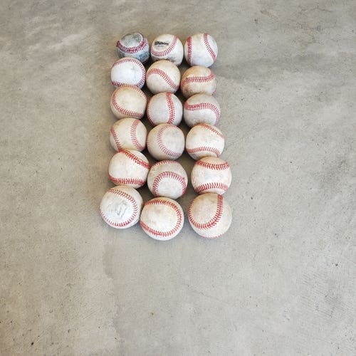 Baseballs 18 Pack (Used) Leather