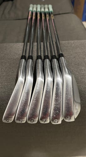USED PXG Forged 0211 ST Iron set 4-9 True Temper DG S400 Tour Issue Shafts