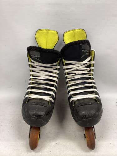 Used Bauer Roller Hockey Skates Black Senior 7 11851-S000046746