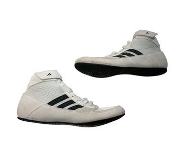 Used Adidas Wrestling Shoes White Senior 6 11873-S000234310