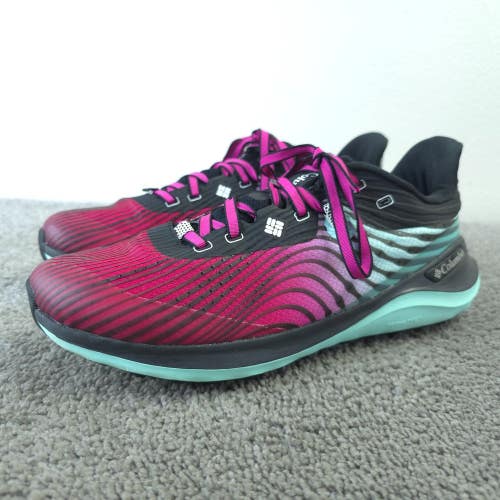 Columbia Escape Ascent Trail Running Shoes Womens Size 9.5 Pink Low Top Sneakers