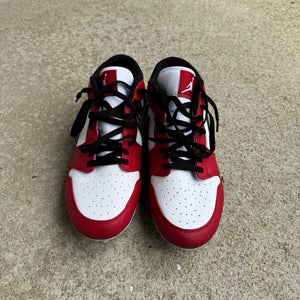 Red Men's Size 13.0 (W 14.0) Adult Jordan Cleats (Used)