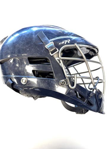 Used Cascade CSR U12 Lacrosse Helmet Navy Blue One Size 11860-S000309143
