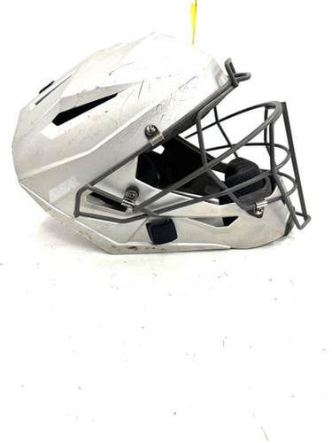 Used All-Star MVP PRO 7 71/2 Catchers Helmet w/Mask Grey One Size 11860-S000309110