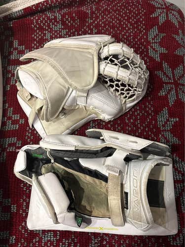 Bauer Vapor Goalie Glove and Blocker