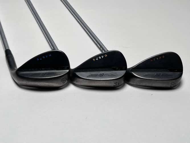 Titleist Vokey SM8 Jet Black Wedge Set 50* 12 | 54* 14 | 58* 12 Wedge RH